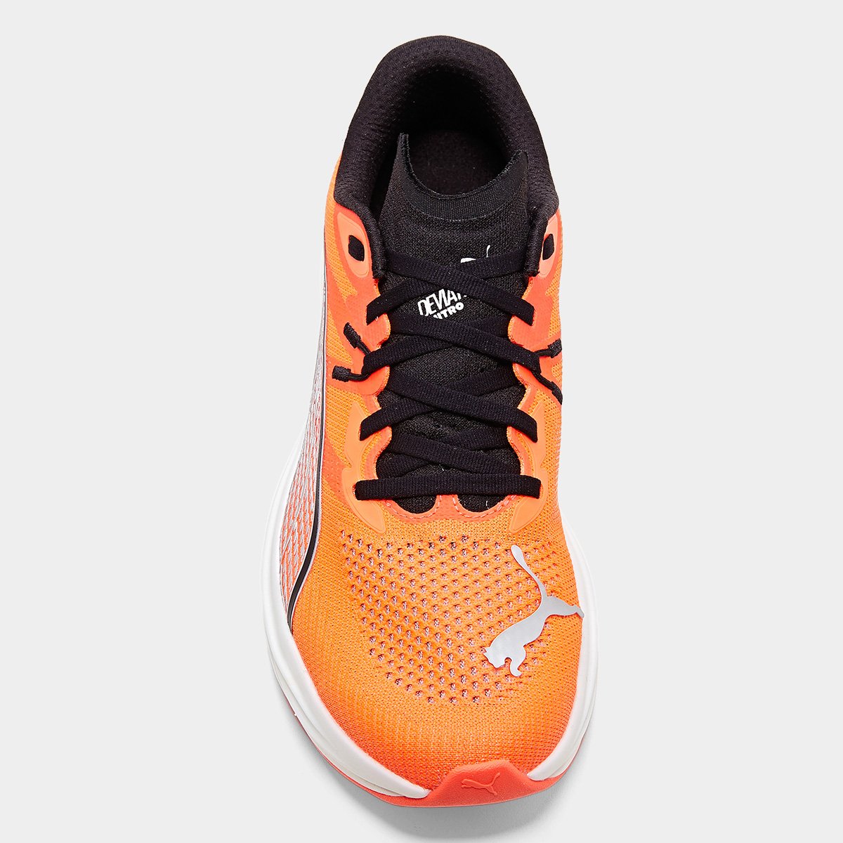 Miniatura Tênis Puma Deviate Nitro 3 Masculino Laranja - 40