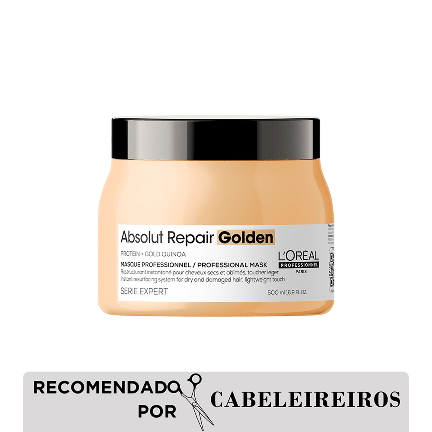 L'Oréal Gold Quinoa + Protein Golden - Máscara Capilar 500ml