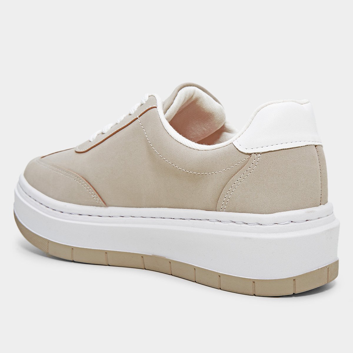 Miniatura Tênis Vizzano Básico Feminino Cinza+Branco - 34