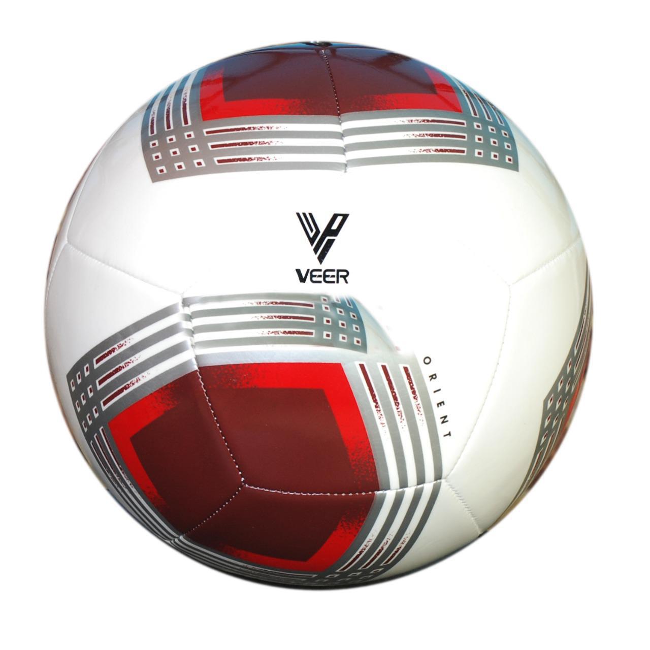 Miniatura Bola Futebol Oficial Campo Adulto Profissional 5 Orient Red