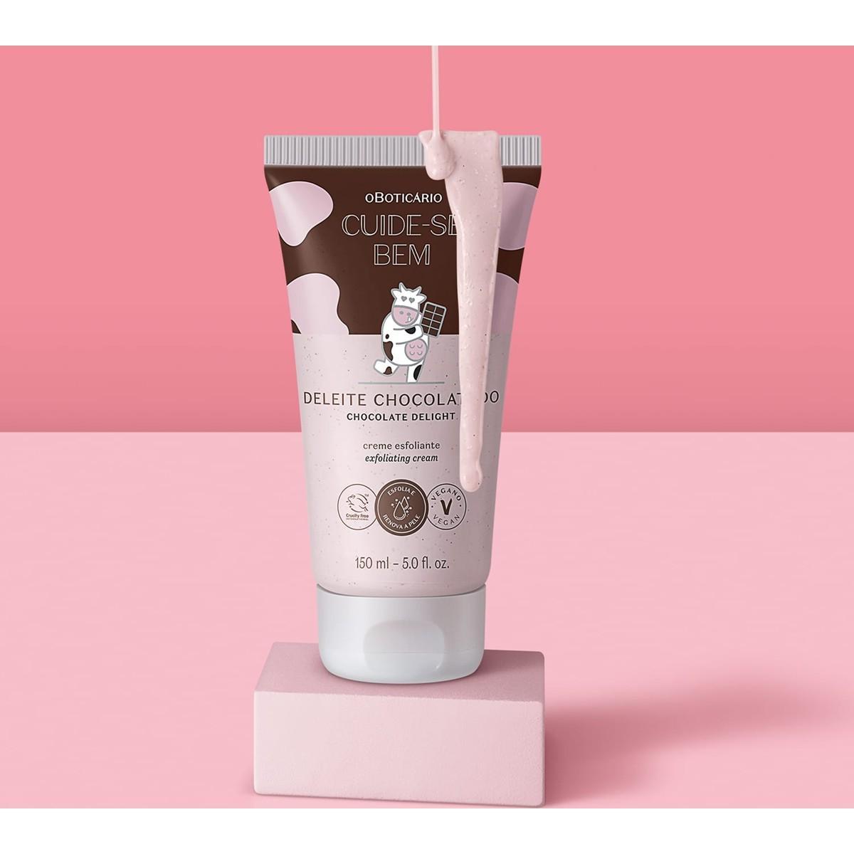 Miniatura Creme Esfoliante Corporal Cuide-Se Bem Deleite Chocolatudo