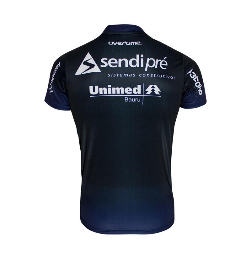 Miniatura Camisa Jogo Bauru Nbb12 Marinho Tamanho G