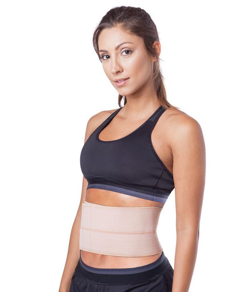 Miniatura Faixa Elástica Abdominal 2 Gomos Bege - P