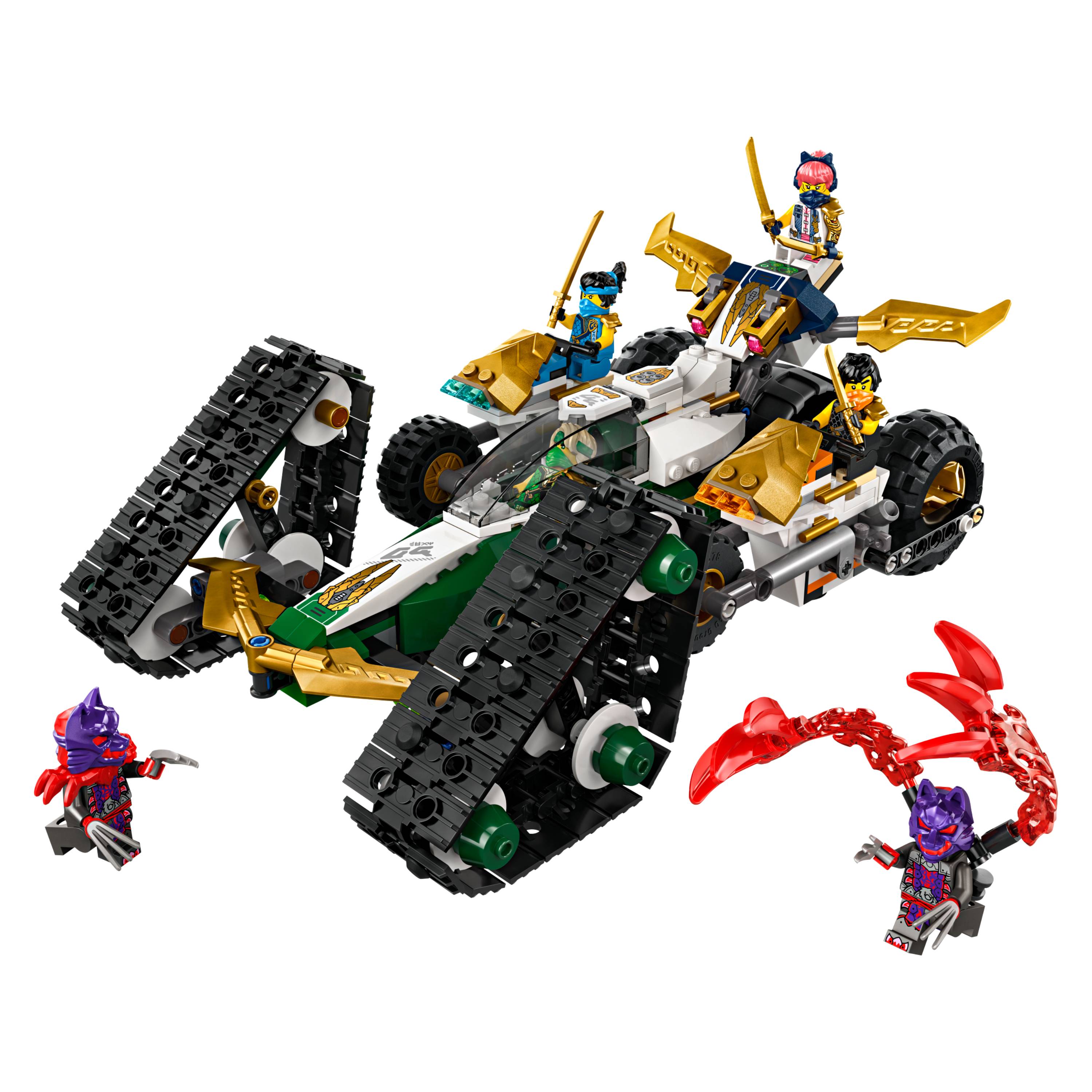 Miniatura LEGO Ninjago - Veículo da equipe Ninja