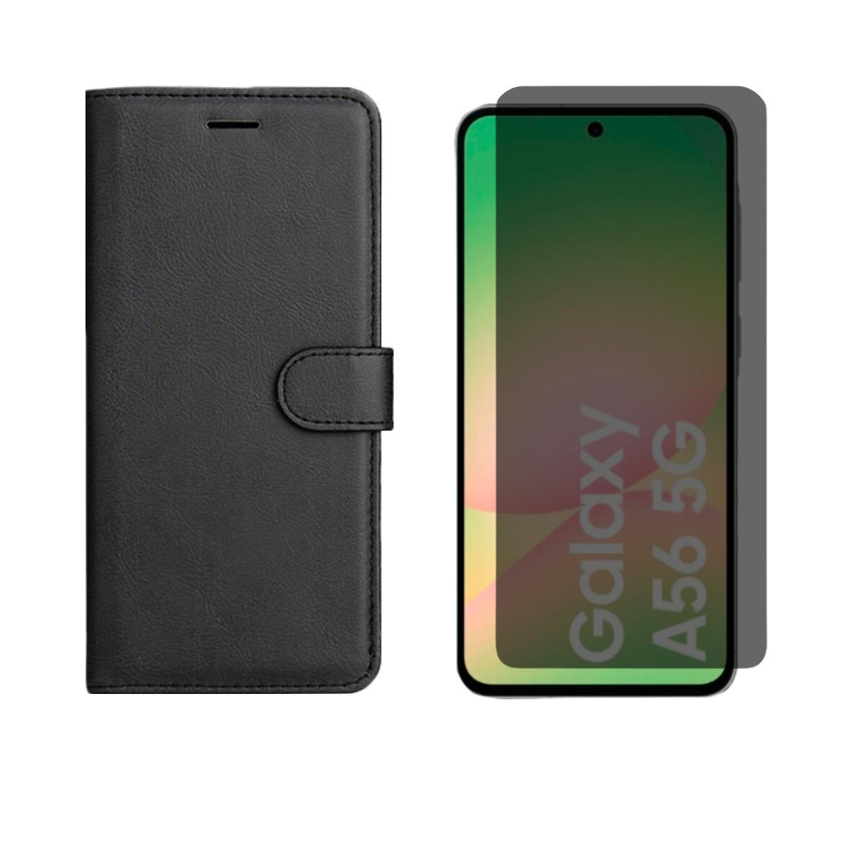 Miniatura Capa Carteira + Pelicula Hidrogel Privativa Para Samsung A56