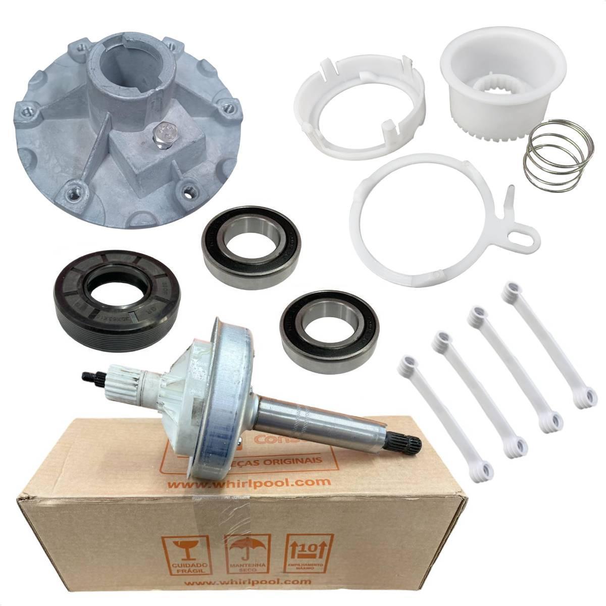 Miniatura Kit Mecanismo Retentor Brastemp Mini Bwk12 8-12Kg C/Suporte