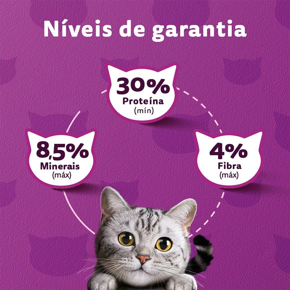 Ração Whiskas Carne para Gatos Adultos - 10,1 Kg