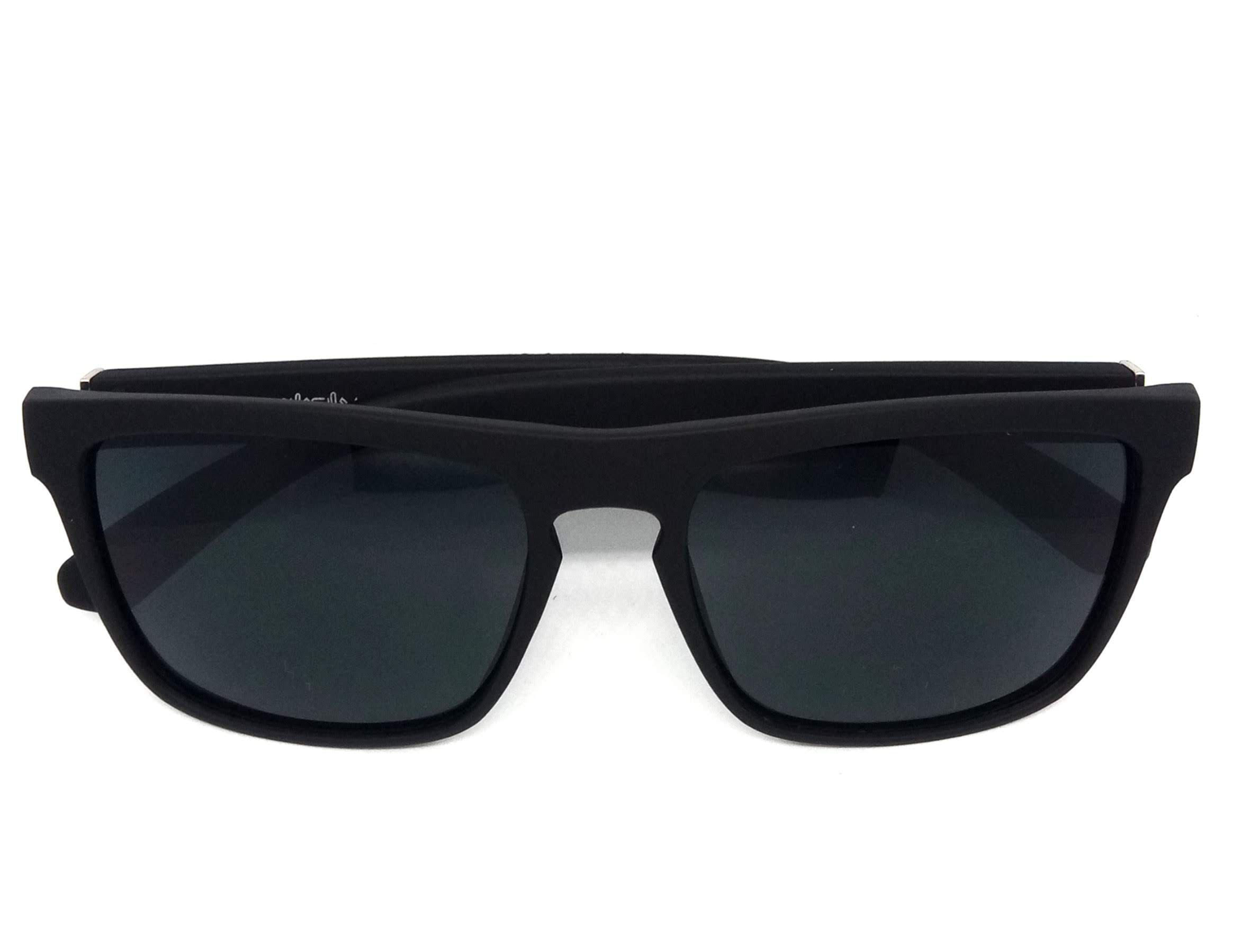 Miniatura Óculos De Sol Quiksilver The Ferris Preto Detalhes Prata