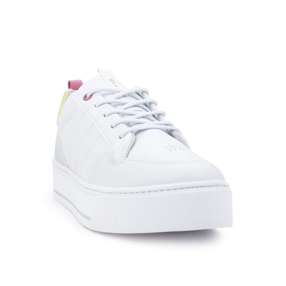 Miniatura Tênis Ramarim Casual Caixa Alta Branco / Amarelo - 38