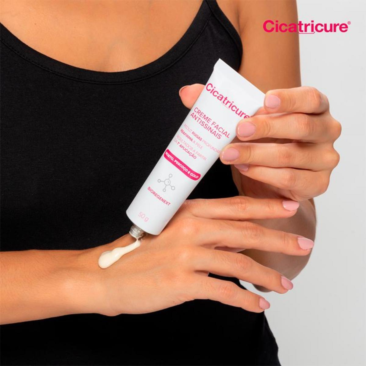 Miniatura Kit Cicatricure Contorno Olhos Porcelana Antirrugas Antissin