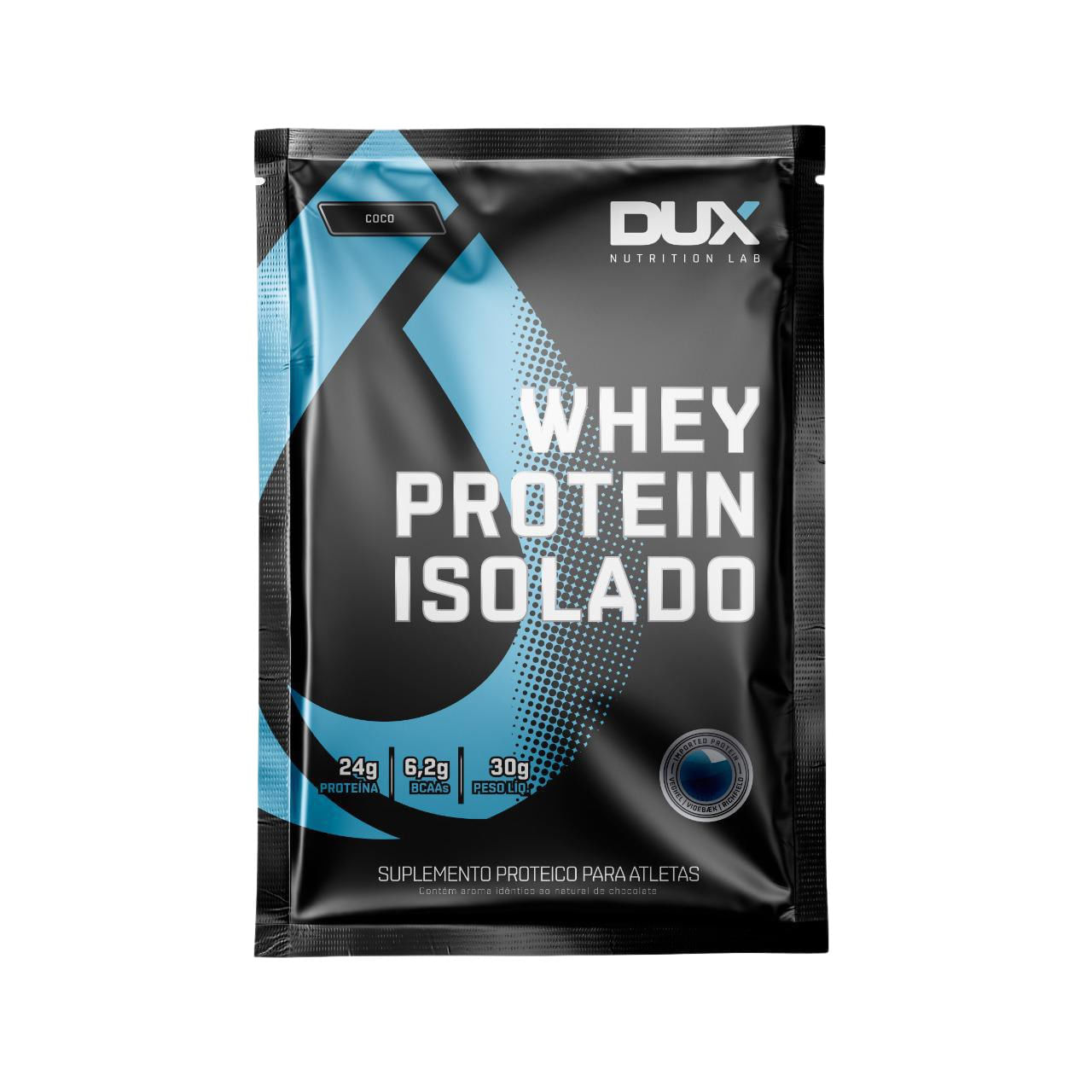 Miniatura Dux Whey Protein Isolado - Sachês Unitários 27G
