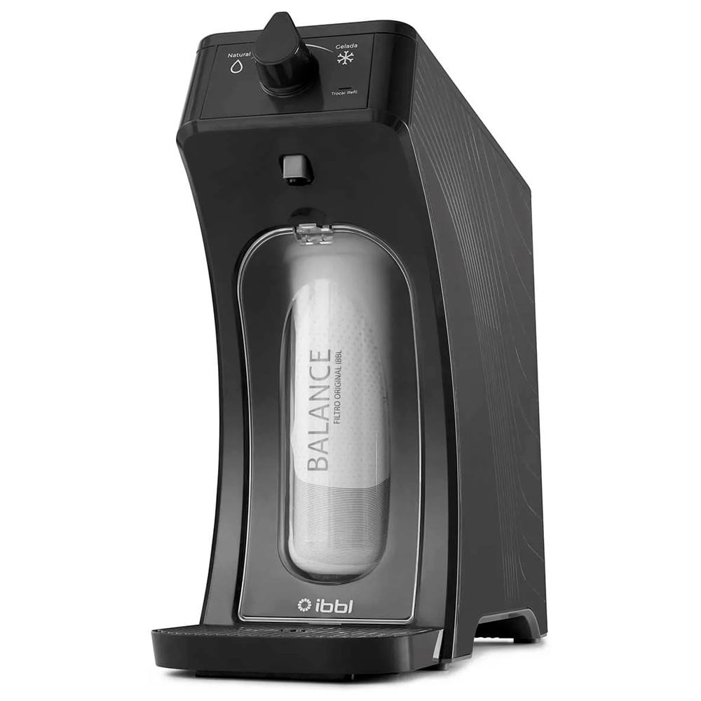Miniatura Purificador de Água IBBL Novo E-due Equilibrium Grafite - Bivolt
