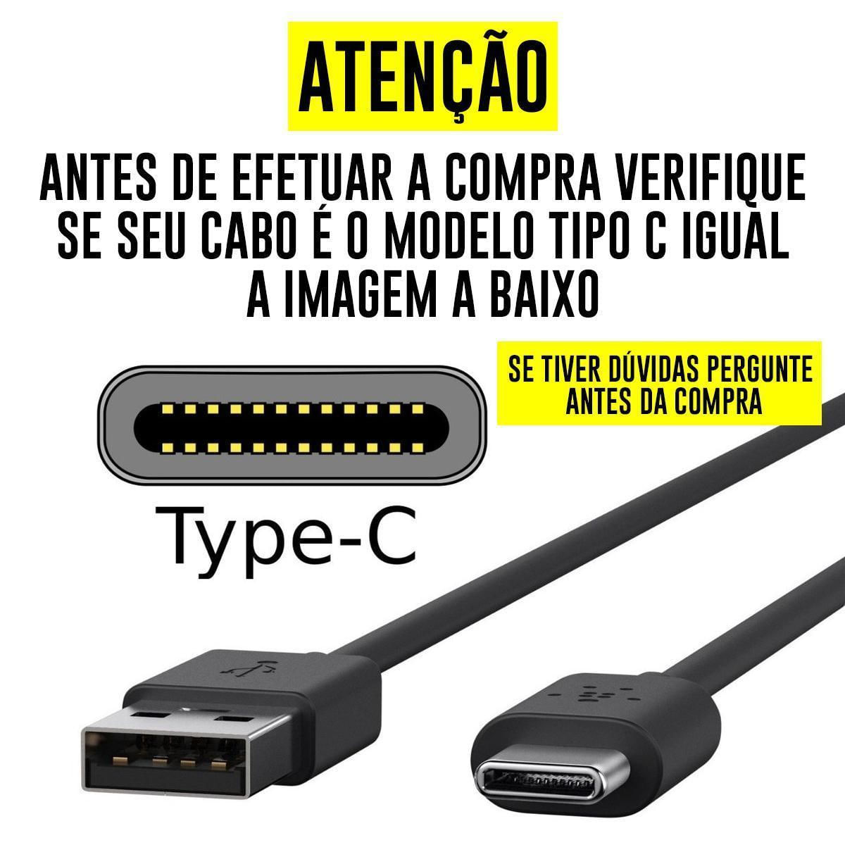 Carregador Rápido Para Samsung Note 8 9 10 S8 S9 S10 Plus