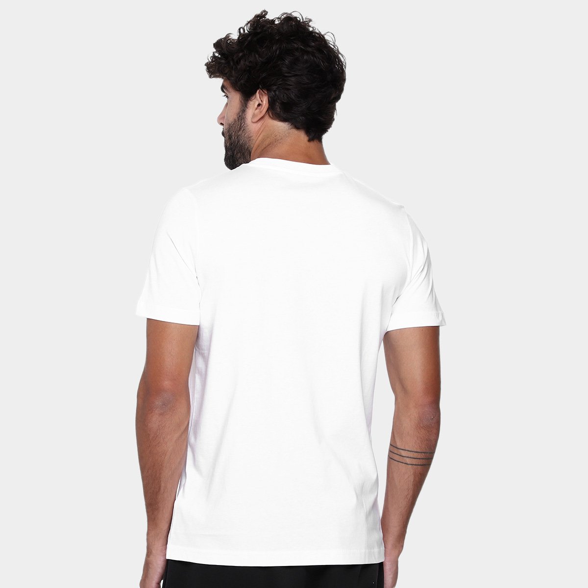 Miniatura Camiseta Puma No. 1 Logo Masculina Branco - M