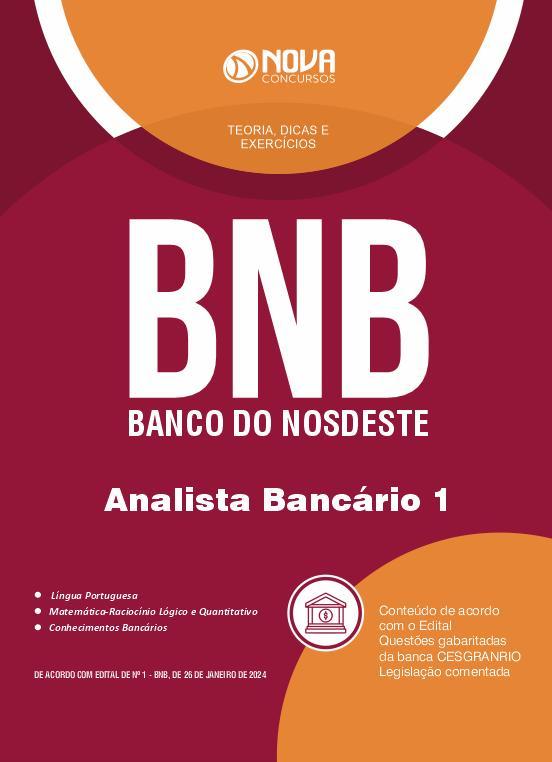 Miniatura Apostila Bnb - Banco Do Nordeste 2024 - Analista Bancário 1