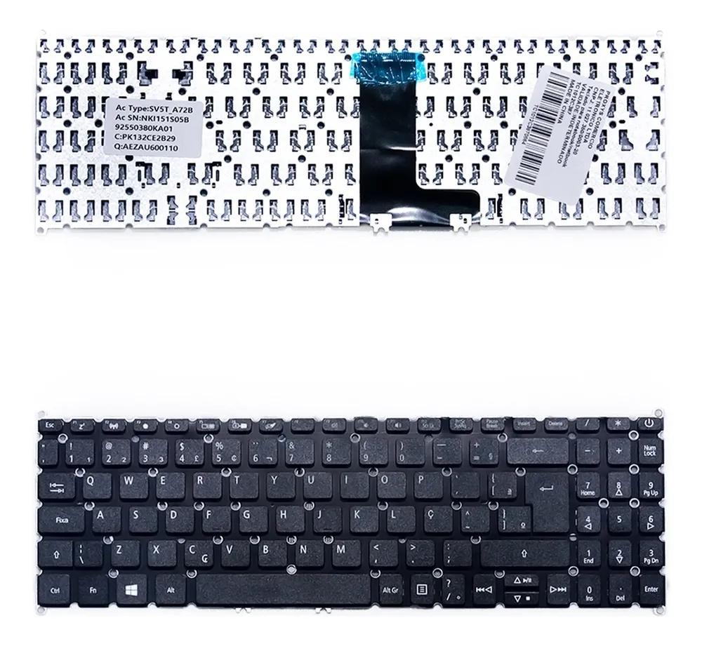 Miniatura Teclado Acer Aspire 5 A515-54 Abnt2 Preto - Digitação Confor