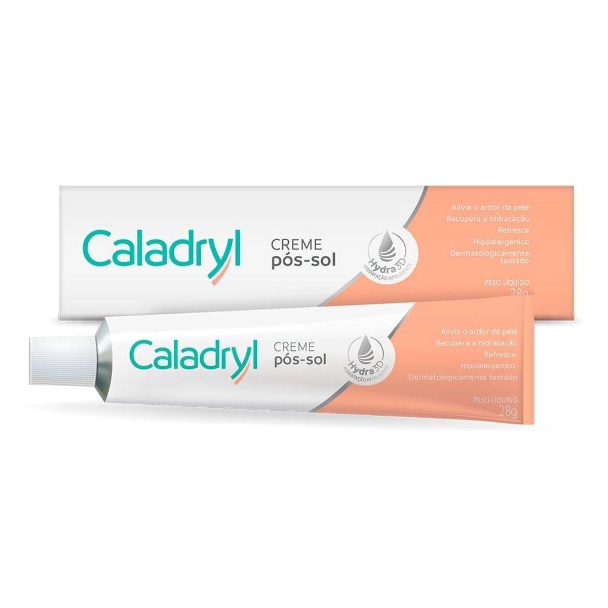 Miniatura Caladryl Pós-Sol Creme Bisnaga Com 28G - 02Un