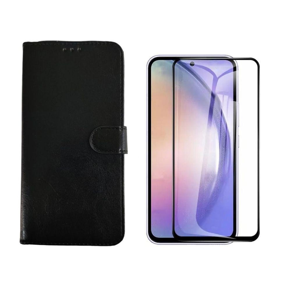 Miniatura Capa Carteira Vermelha para Redmi 12 + Película 3D