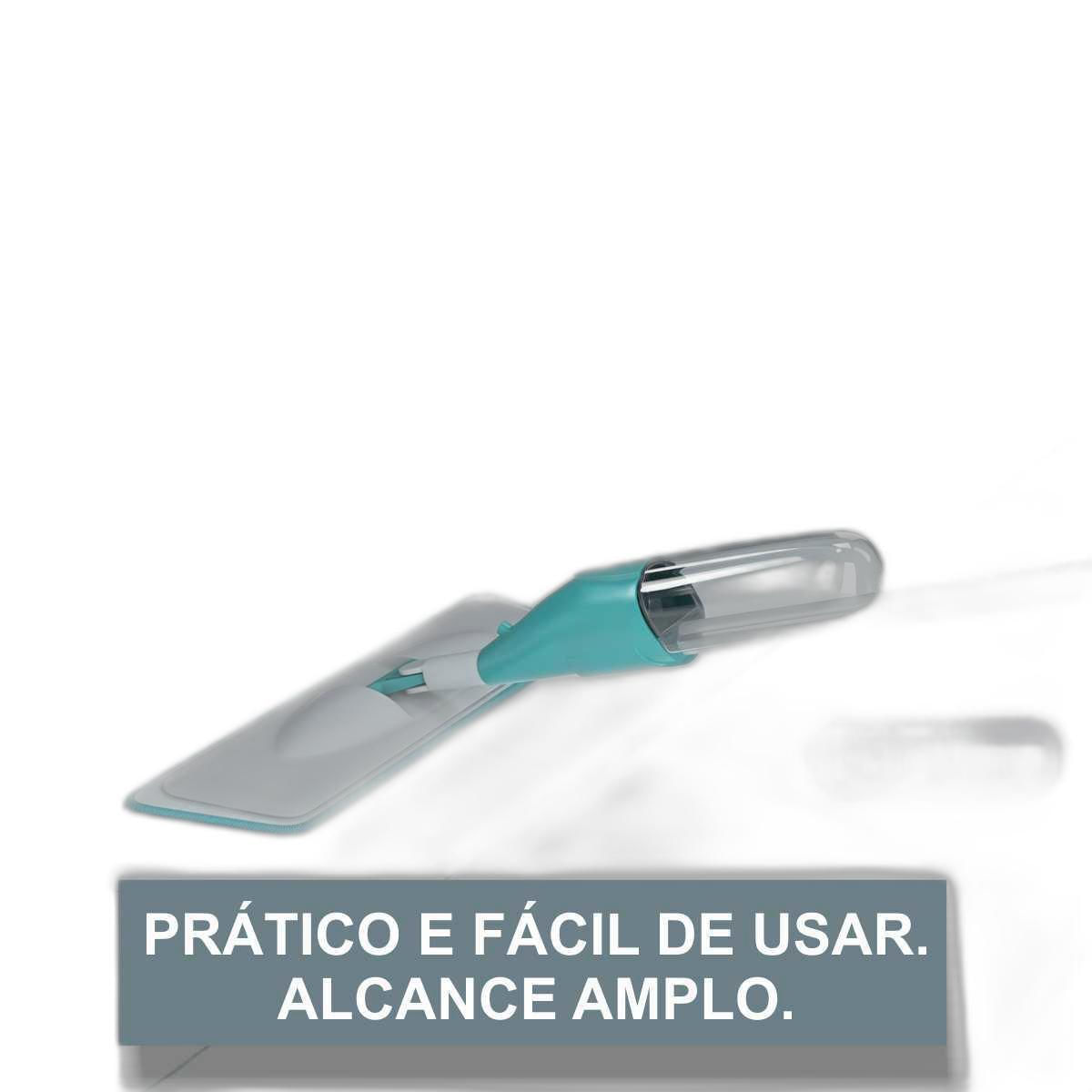 Miniatura Kit Mop Spray Fit Flashlimp Reservatório Limpa Piso + Refil