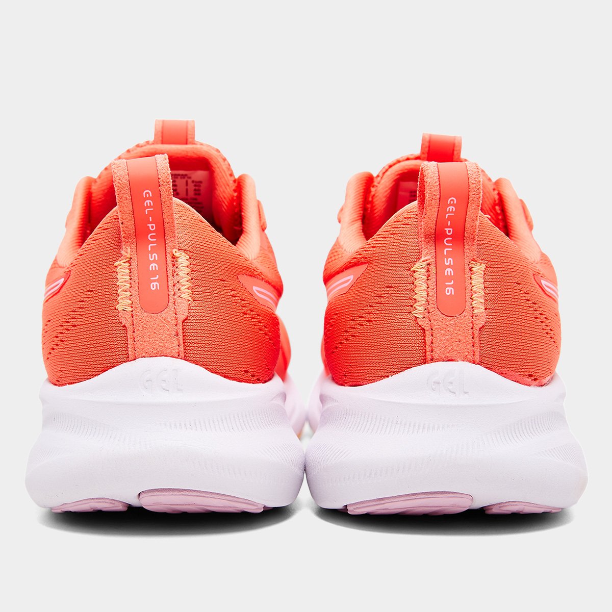 Miniatura Tênis Asics Gel-Pulse 16 SE Feminino Rosa+Laranja - 34