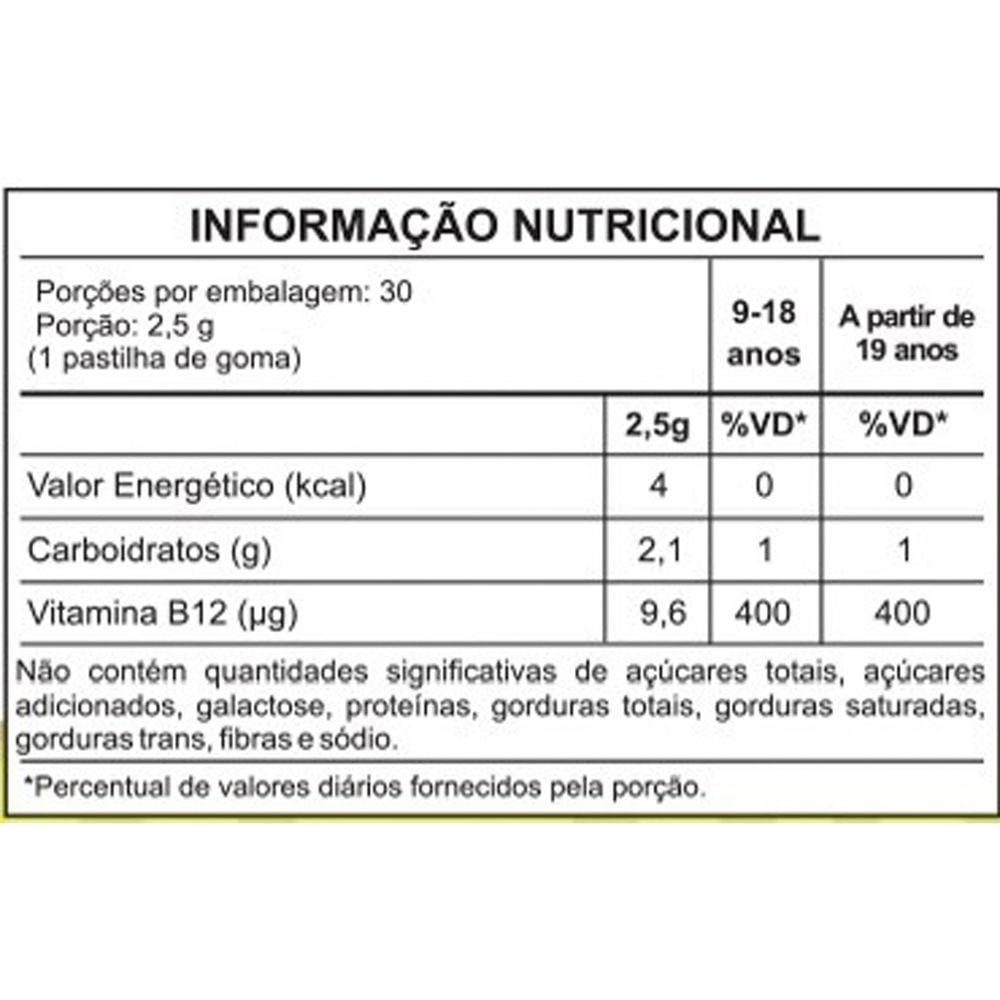 Miniatura Kit 3 Gummy Vitamina B12 Methyl Unilife 30 Gomas Morango