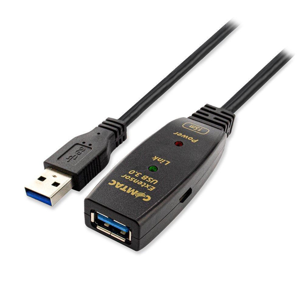 Miniatura Cabo Extensor Usb 3.0 Am Af 15 Metros Comtac 9375