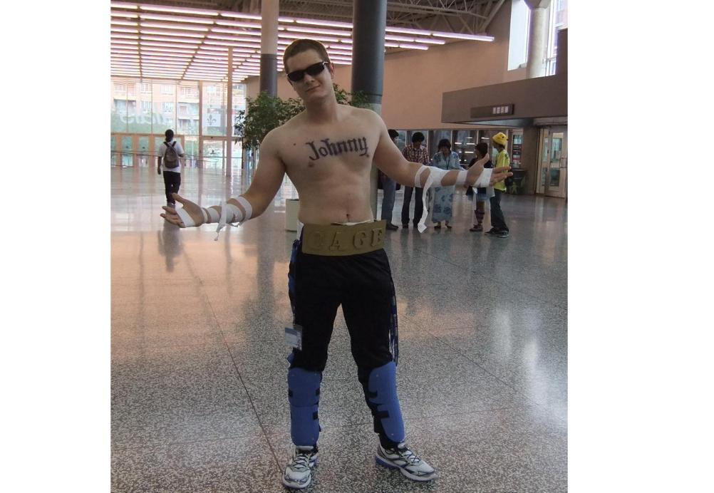 Miniatura Tat. Temp. Cosplay Johnny Cage MK - Kit 2 Tat.