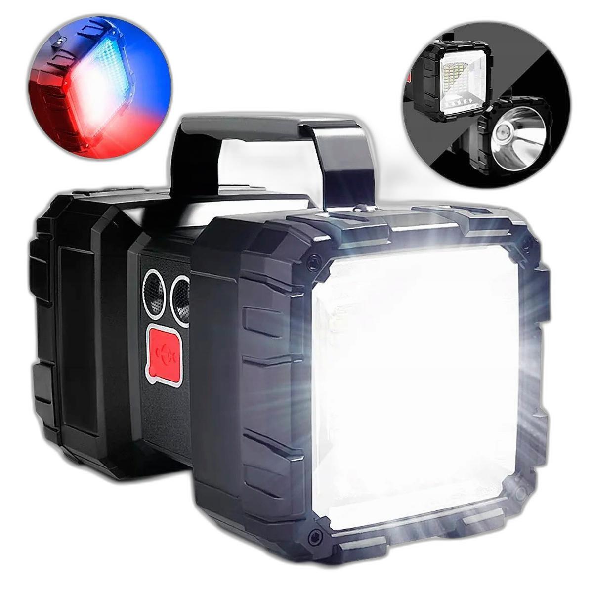 Miniatura Lanterna Led Mini Recarregável Tática Multifuncional Forte