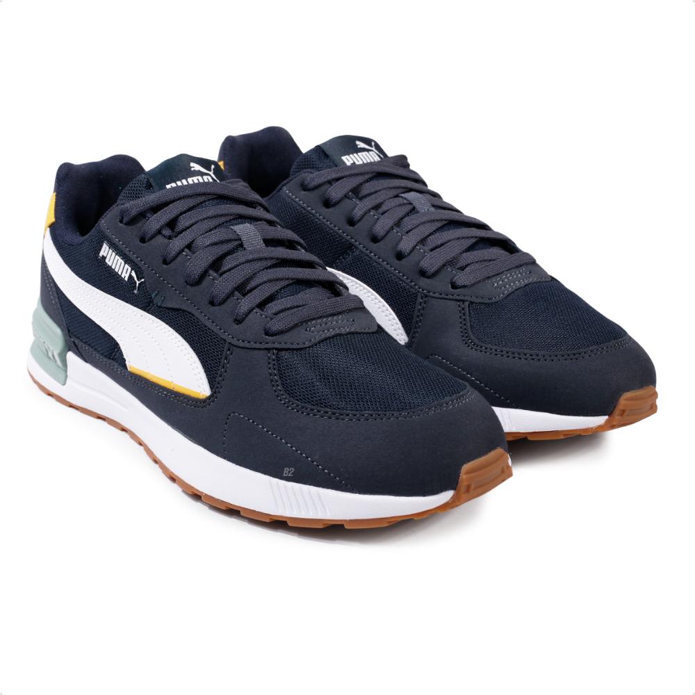 Miniatura Tênis Puma Graviton Masculino Marinho / Branco - 38