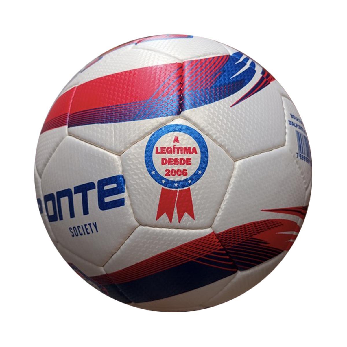 Bola Futebol Society Dalponte 81 New Microfibra Costurada A