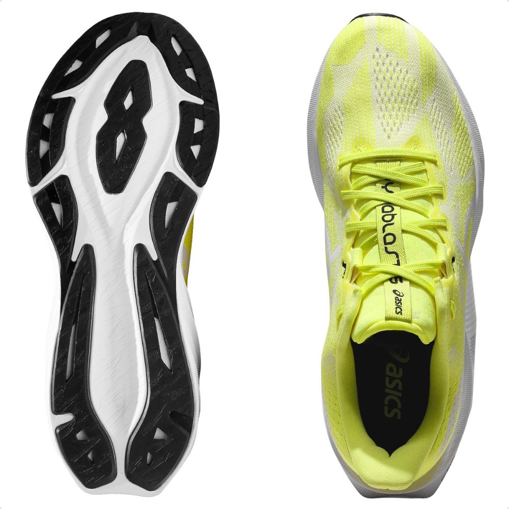 Tênis Asics Dynablast 5 Masculino Amarelo / Branco - 38