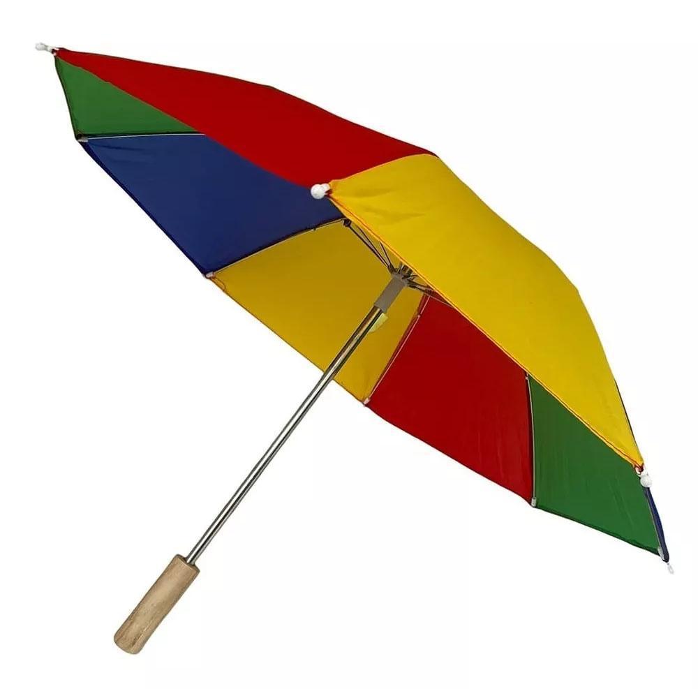 Miniatura Guarda Chuva De Frevo Colorido Carnaval Adereço Fantasia