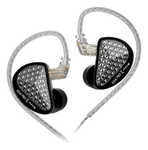 Miniatura Fone De Ouvido In-Ear Kz As16 Pro X