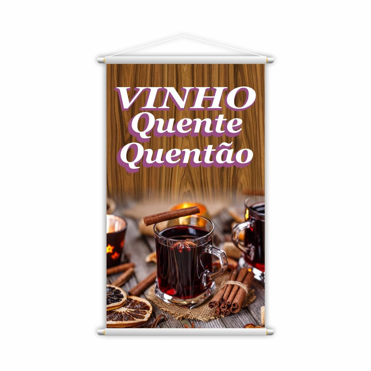 Miniatura Banner Vinho Quente Quentão Bebidas Xícaras Grande