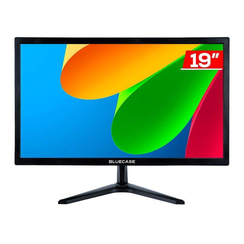 Miniatura Monitor Bluecase 19 Led 5Ms Wxga Hdmi 75Hz Bm19K4Hvw Preto