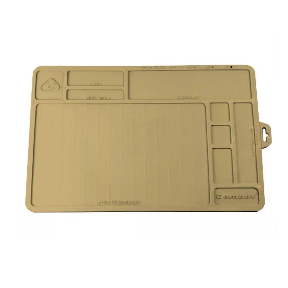 Miniatura Tapete Para Manutenção Pistolas E Revólveres Combat Tan