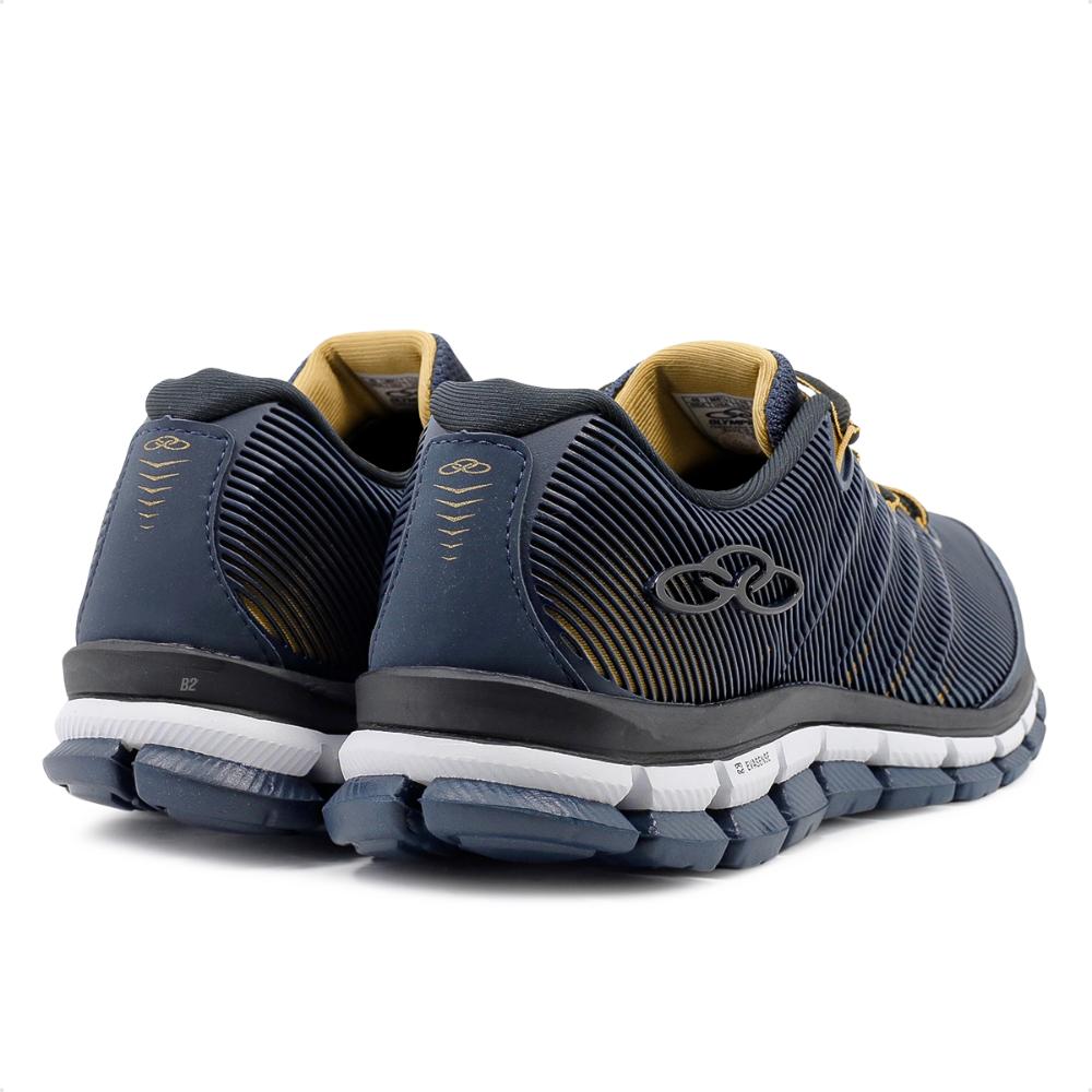 Miniatura Tenis Olympikus Dynamic Masculino Marinho / Dourado - 38