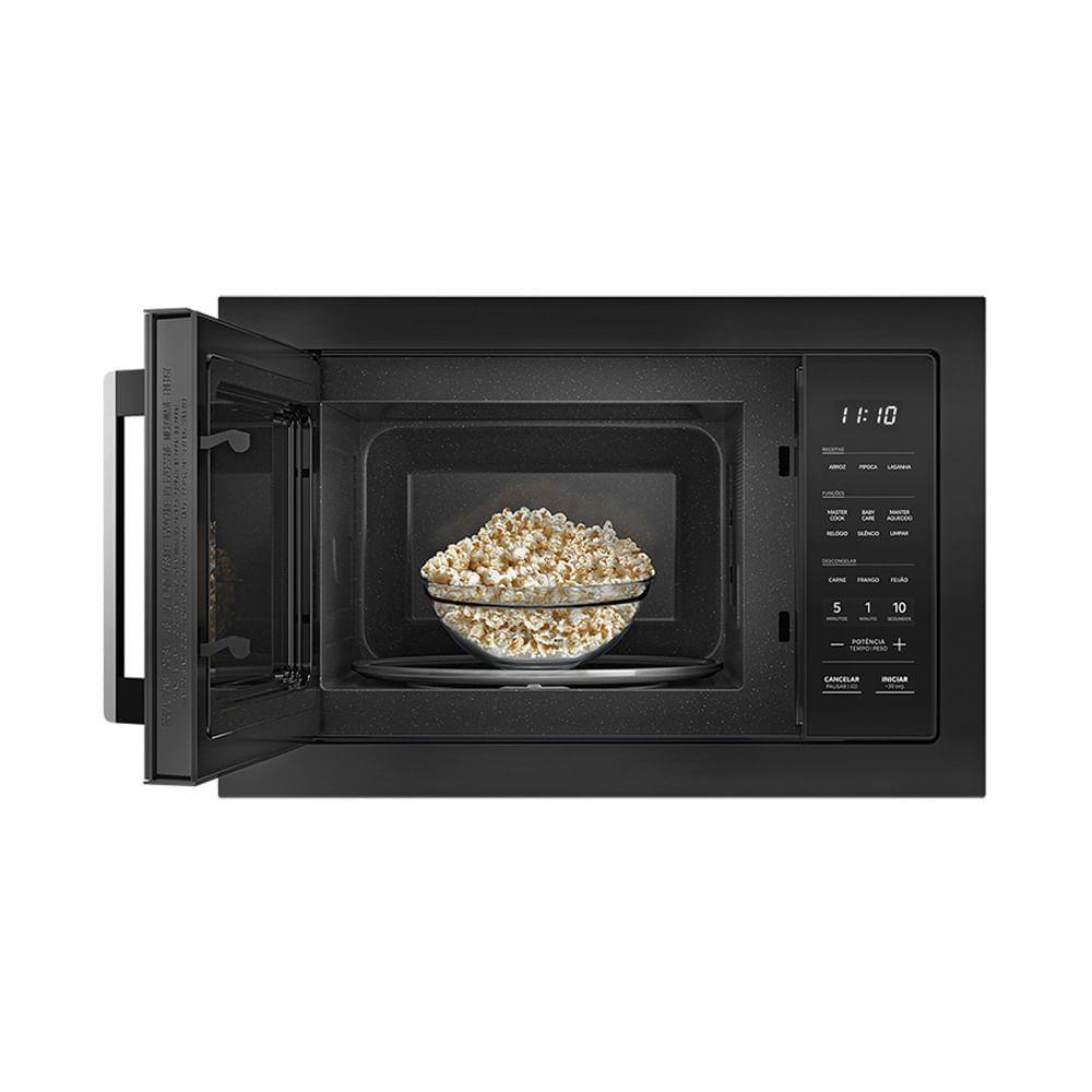 Miniatura Micro-ondas De Embutir 35L Touch Preto Midea MGB35T2 220V