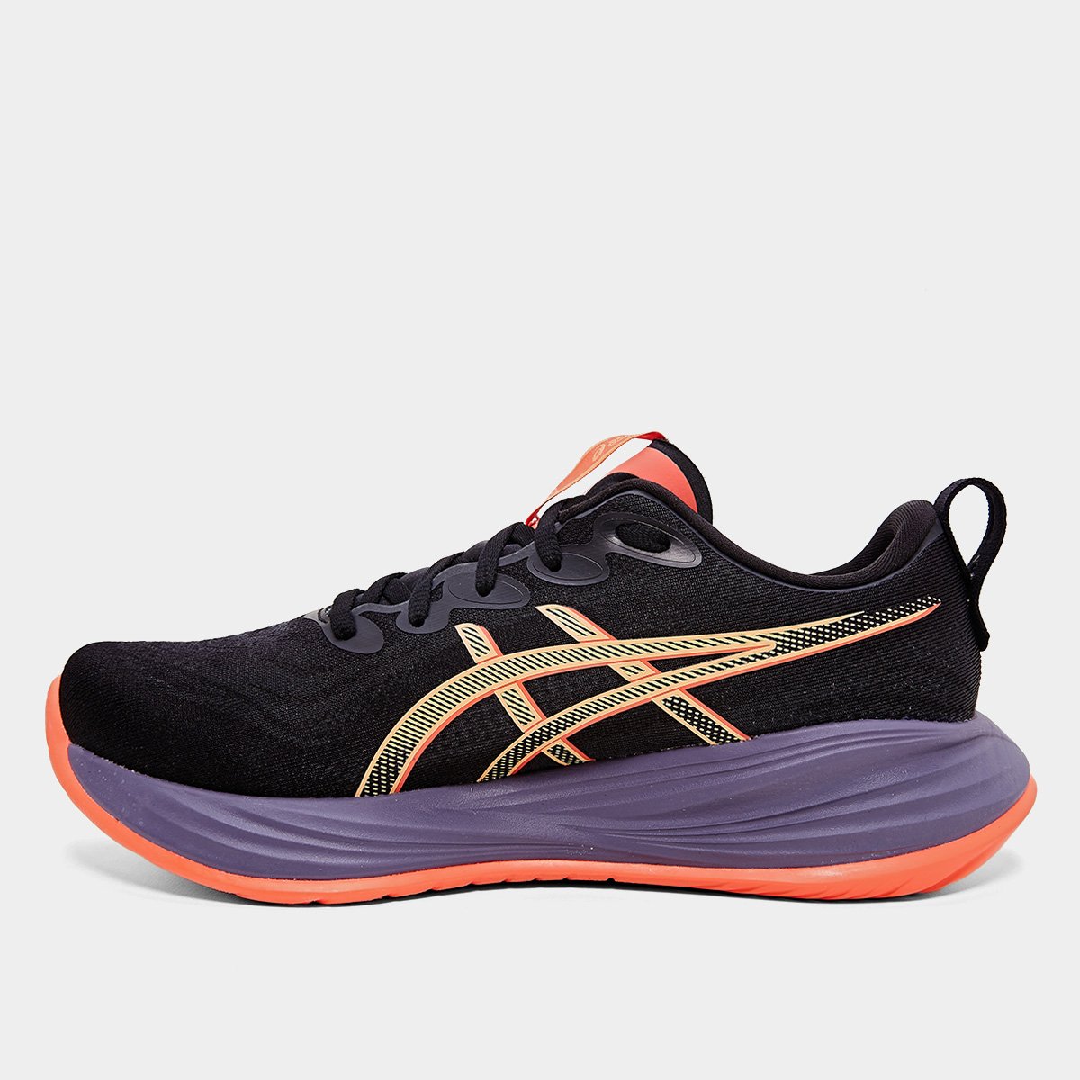 Miniatura Tênis Asics Gel-Cumulus 27 Masculino Preto+Laranja - 39