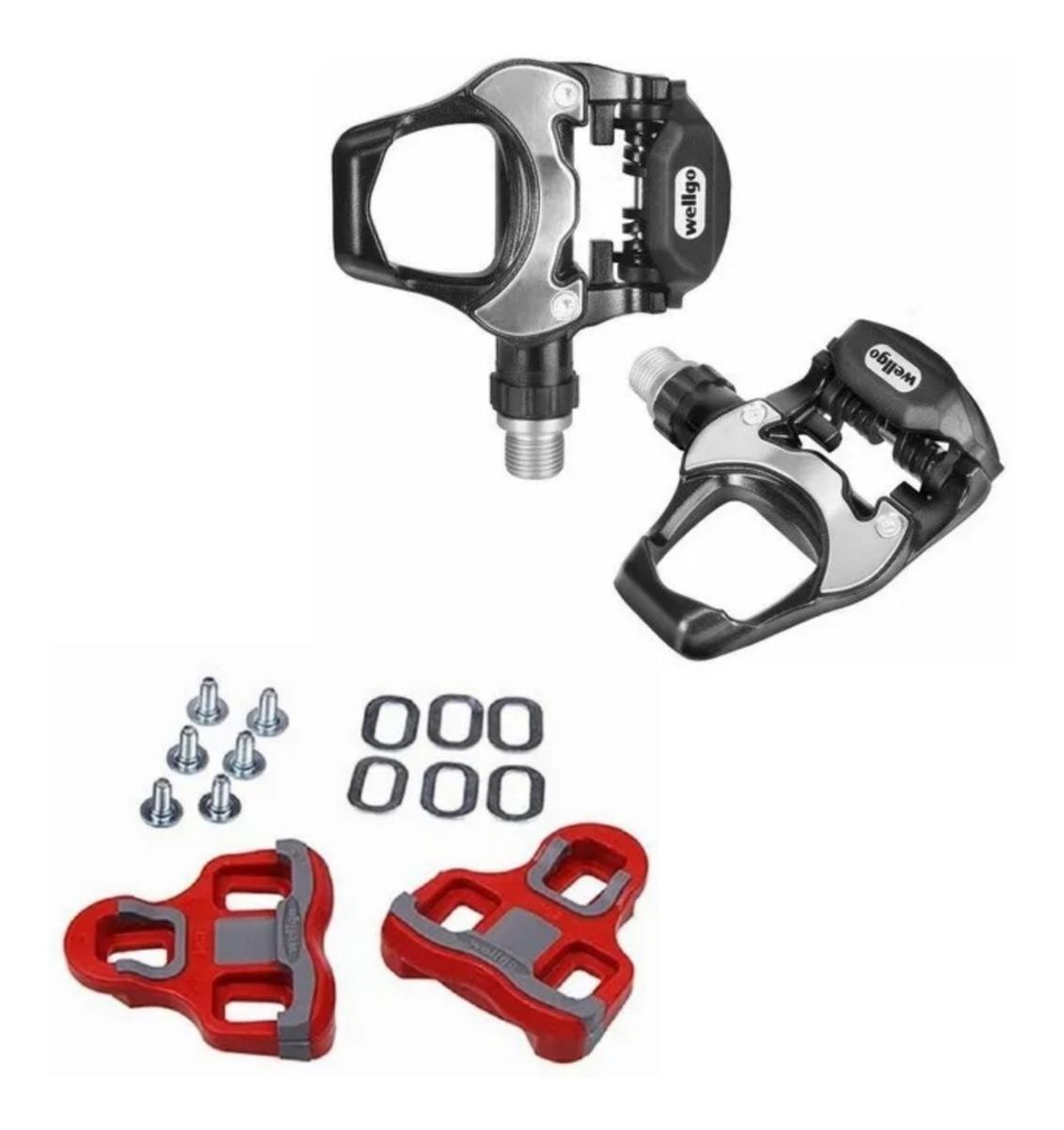 Miniatura Pedal Clip De Bicicleta Speed Wellgo R251 Rosca 9/16 Grossa