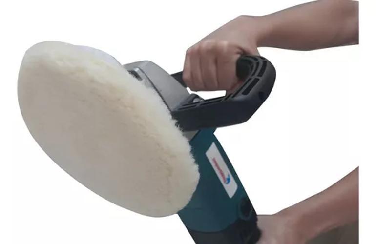 Miniatura Politriz Profissional Lixadeira 1200W 6 Velocidades- 7 ''