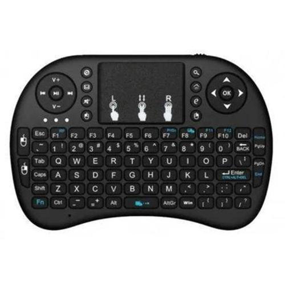 Miniatura Mini Keyboard Teclado Wifi Controle Com Touch Pad