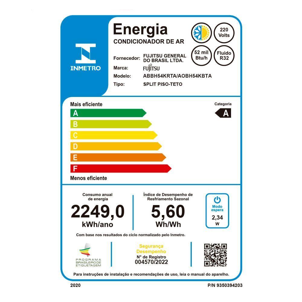 Miniatura Ar Condicionado Split Inverter Cassete Fujitsu 52.000 Btus Quente E Frio 220v 220V