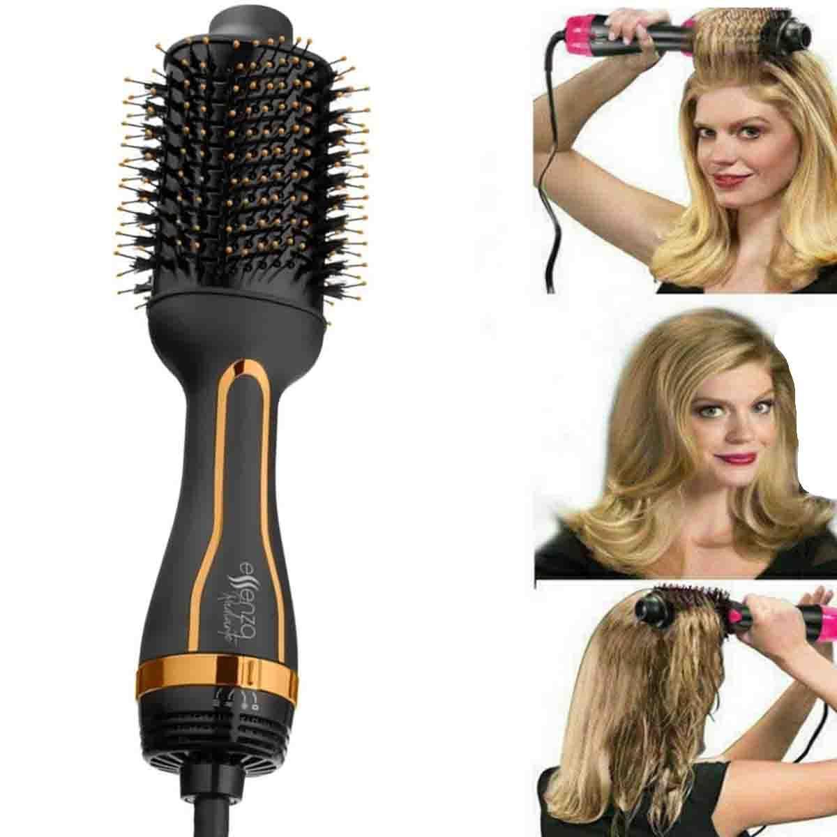 Miniatura Escova Modeladora Multilaser Seca Alisa 1200W Gold Eb087