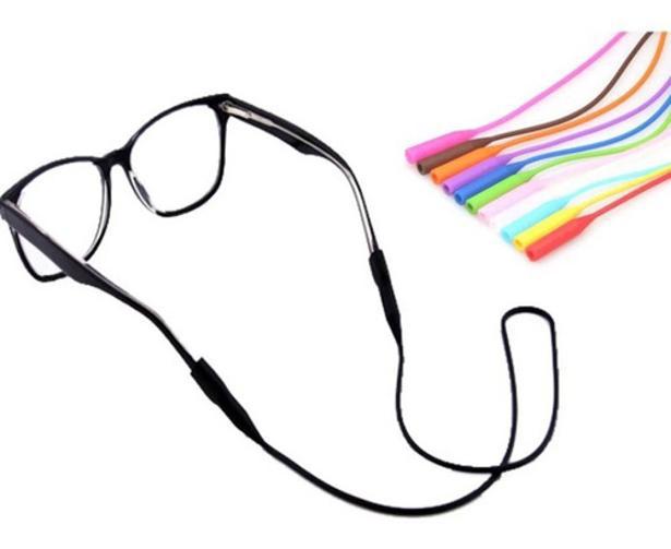 Kit 10 Cordinha Óculos Cordão Moda Corrente Silicone Salva