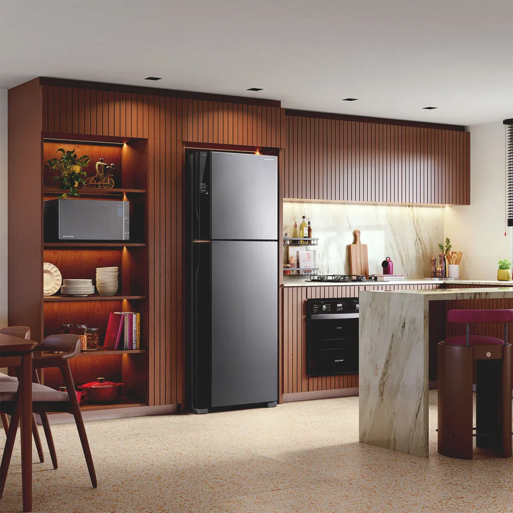 Geladeira BRM62AK Frost Free Duplex 512 Litros Brastemp Inox - Bivolt