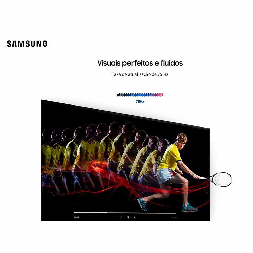 Monitor Samsung Essential S3 32” FHD, Freesync, 75 Hz Preto - LS32B300NWNMZD BIVOLT