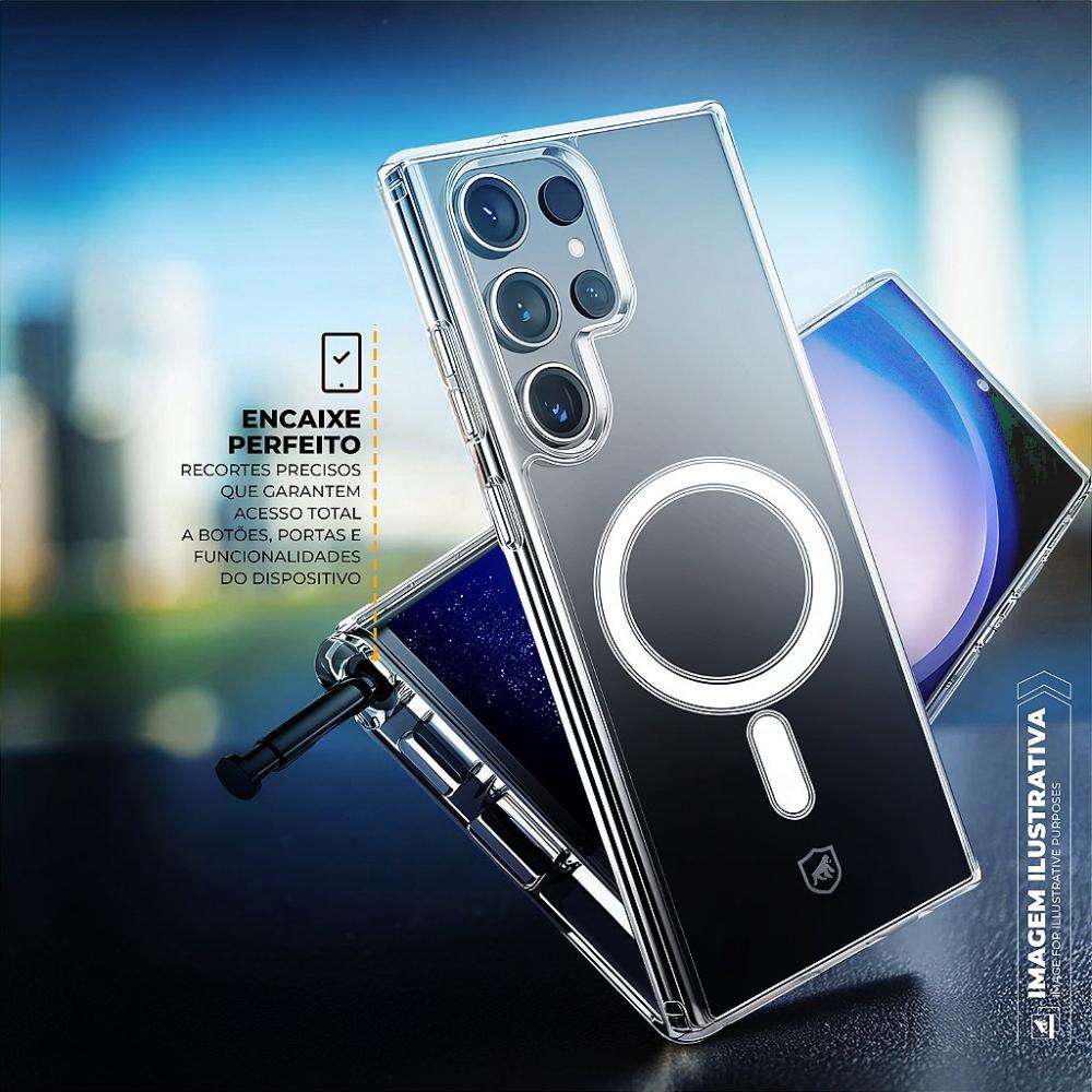 Miniatura Capa MagSafe para Samsung Galaxy S25 - Transparente - Gshield