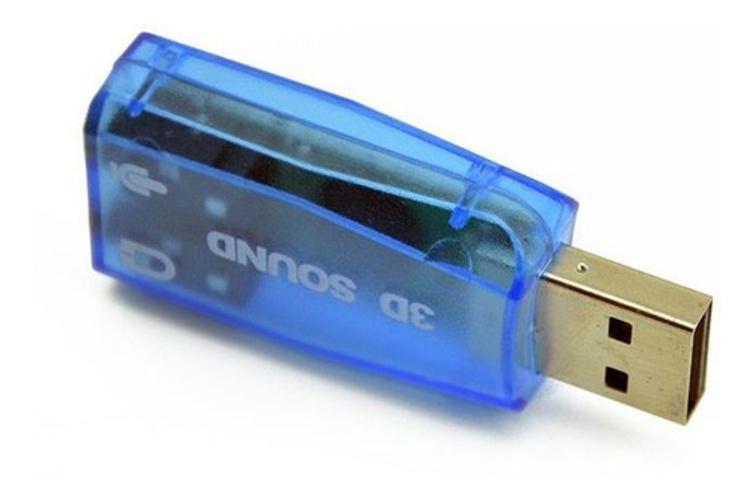 Adaptador Externo De Som 5.1 Usb Placa De Som Computador Pc