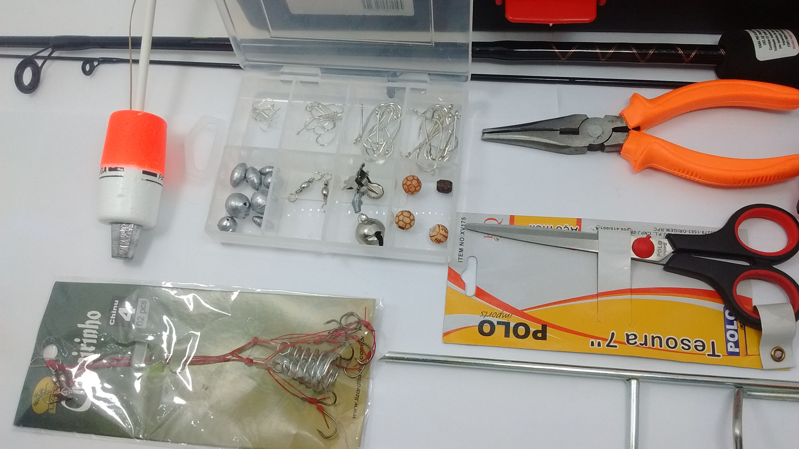 Conjunto Pesca Feliz Vara Molinete Maleta Promoção